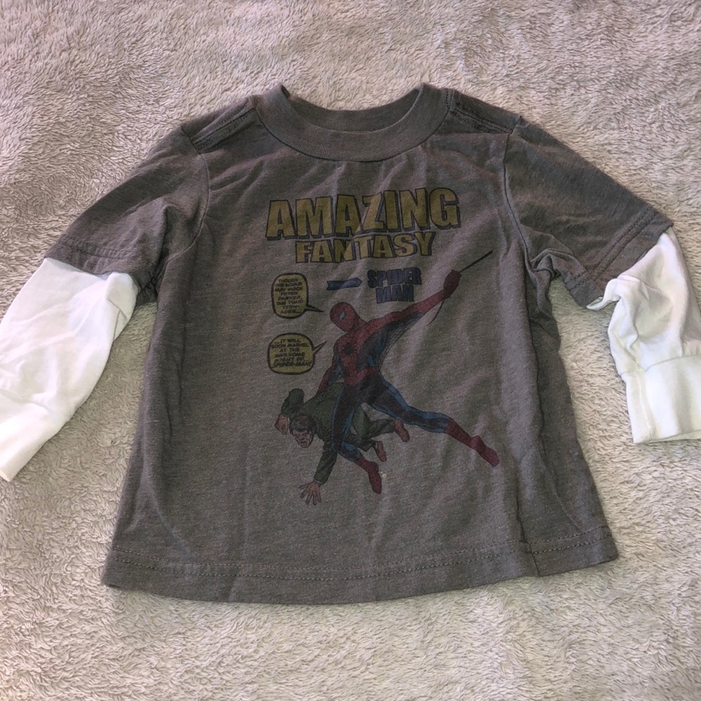 Boys long sleeve Spider-Man t-shirt